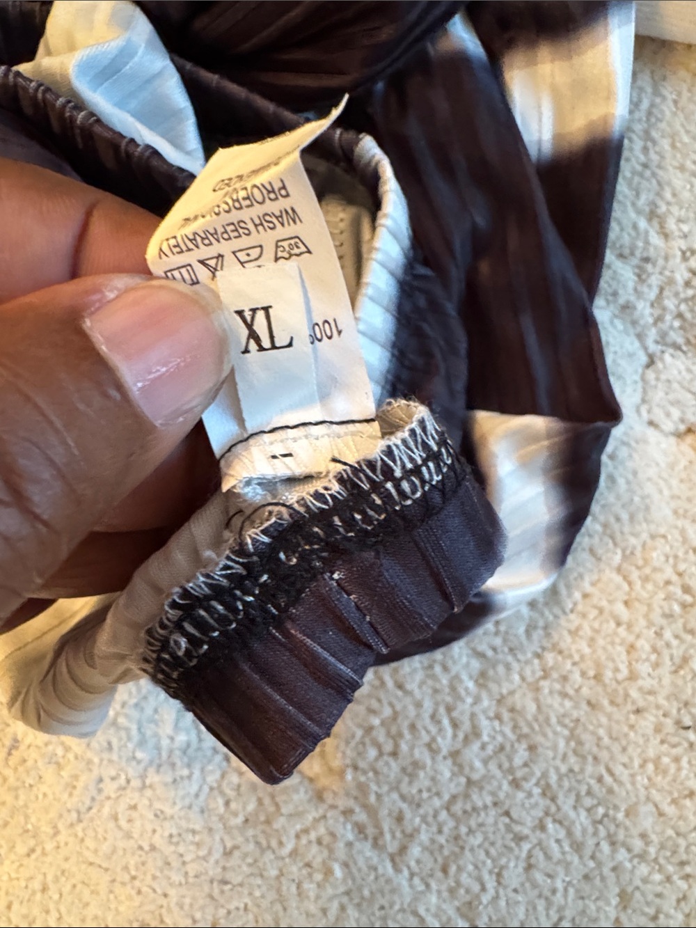 Black & White Tie-Dye Set - Short Sleeve Top & Pants - Picture 7 of 7
